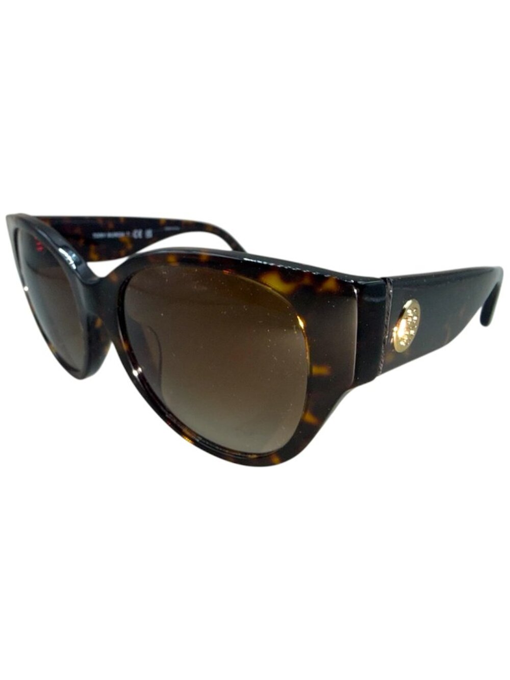 Tory Burch Women's Dark Tortoise Frame Sunglasses - Model #TY7182U (NEW)